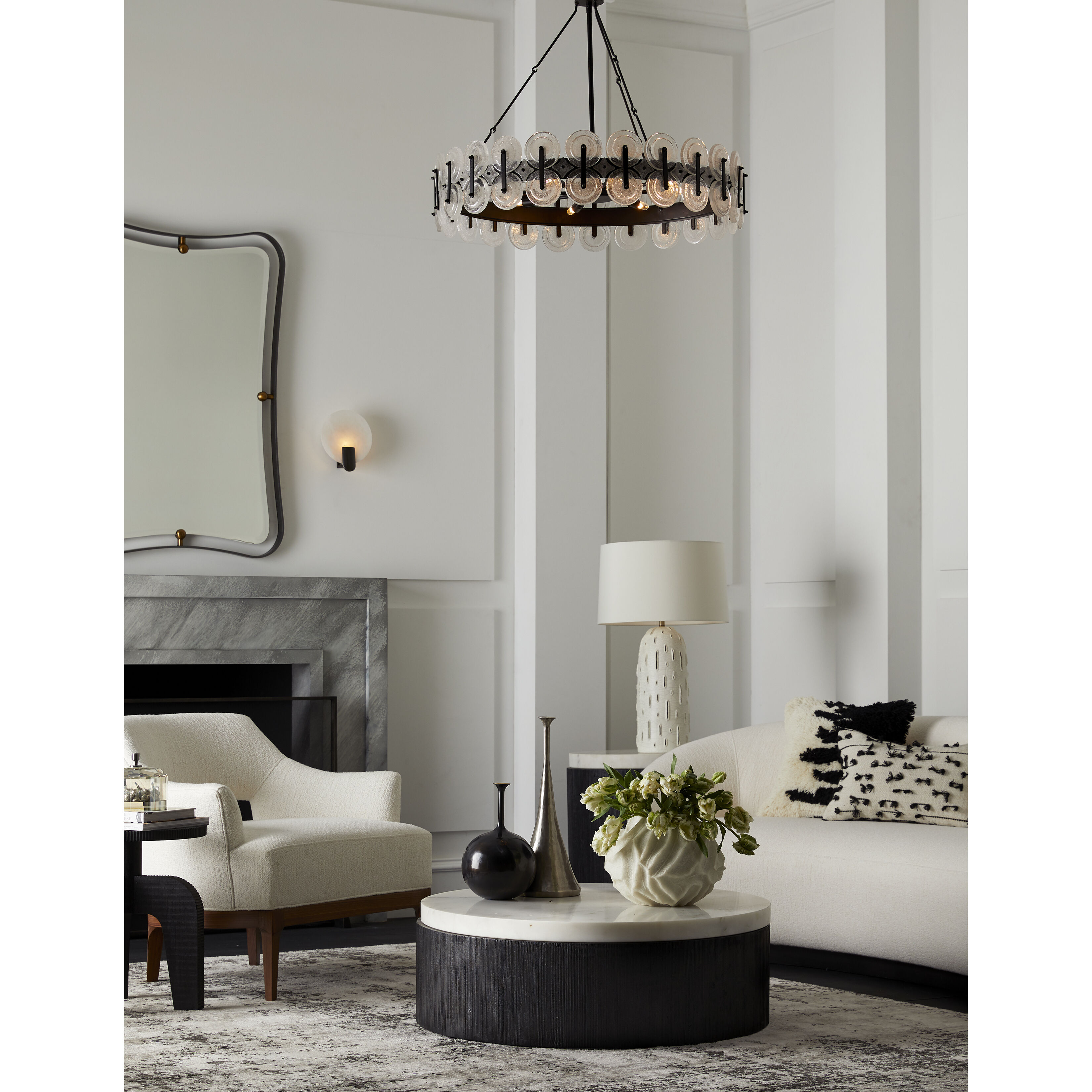 Halette Sconce Wall Light in Bronze